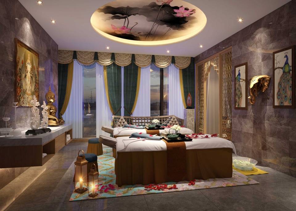 上街区男士SPA柔式会馆，尊享高端放松体验